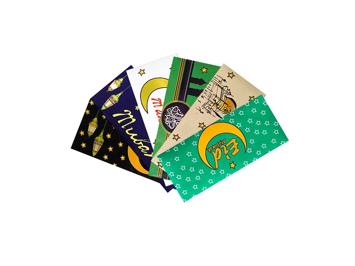 Cartão De Saudação Envelope Vermelho Bênção Festa Cartoon