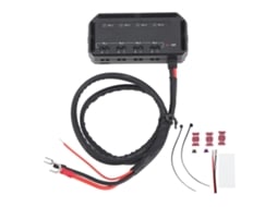 Bloque de fusíveis para moto 12v, universal, caja de fusíveis e relés, 20a, com luz LED S/MARCA