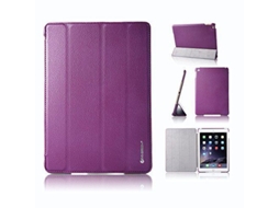 Invision Capa para iPad Air 2 Smart Case Cover Púrpura