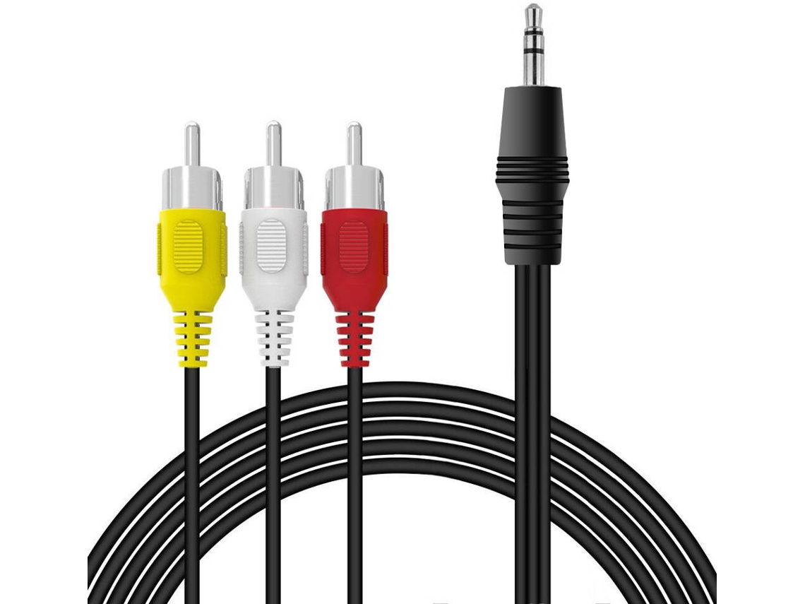 Cabo MULTI4YOU (Jack 3.5 mm - RCA - 1 m - Preto)