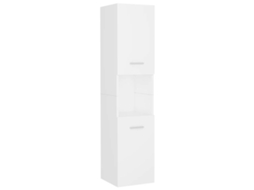 Bathroom Cabinet, Bathroom Cabinets Vidaxl Branco Madeira Processada (n/a)