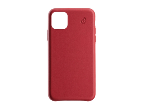 Capa Protetora The Scarab Para Iphone 11 Beetlecase Pele Vermelho