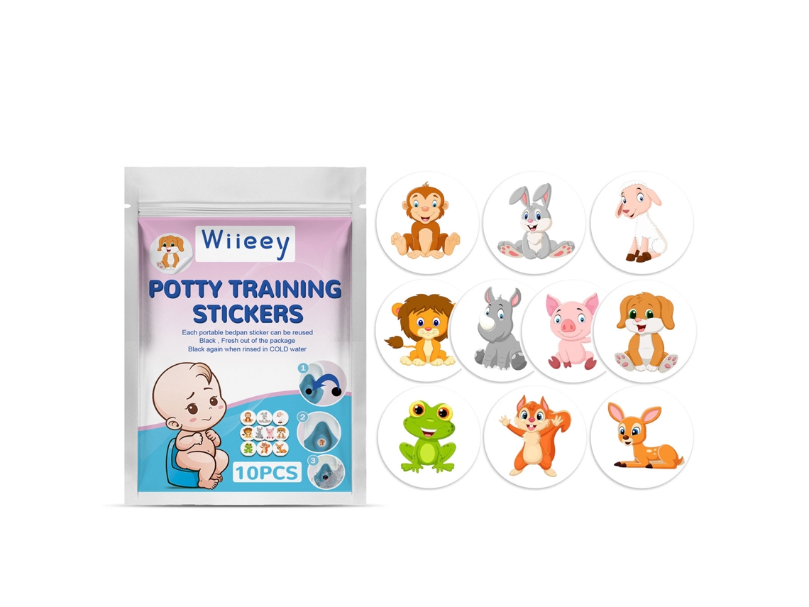 Adesivos Treino Sanitário Crianças Wiieey Cartoon
