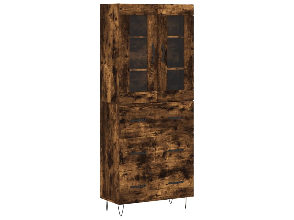 Highboard, Highboards Vidaxl Marrom Madeira Processada (n/a)