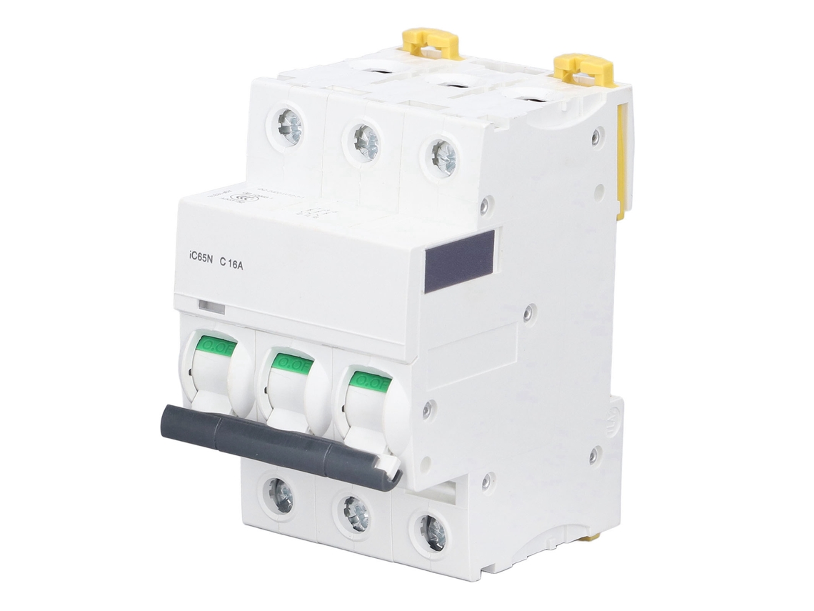 Disjuntor Miniatura 3p em Rail Din 400v 16a | S/MARCA