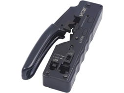Ferramenta de Crimpagem Profissional para Conectores de Cabos Ethernet Rj45, Cat7, Cat6a, Cat6, Cat5 e Rj11 AQUAFORGE