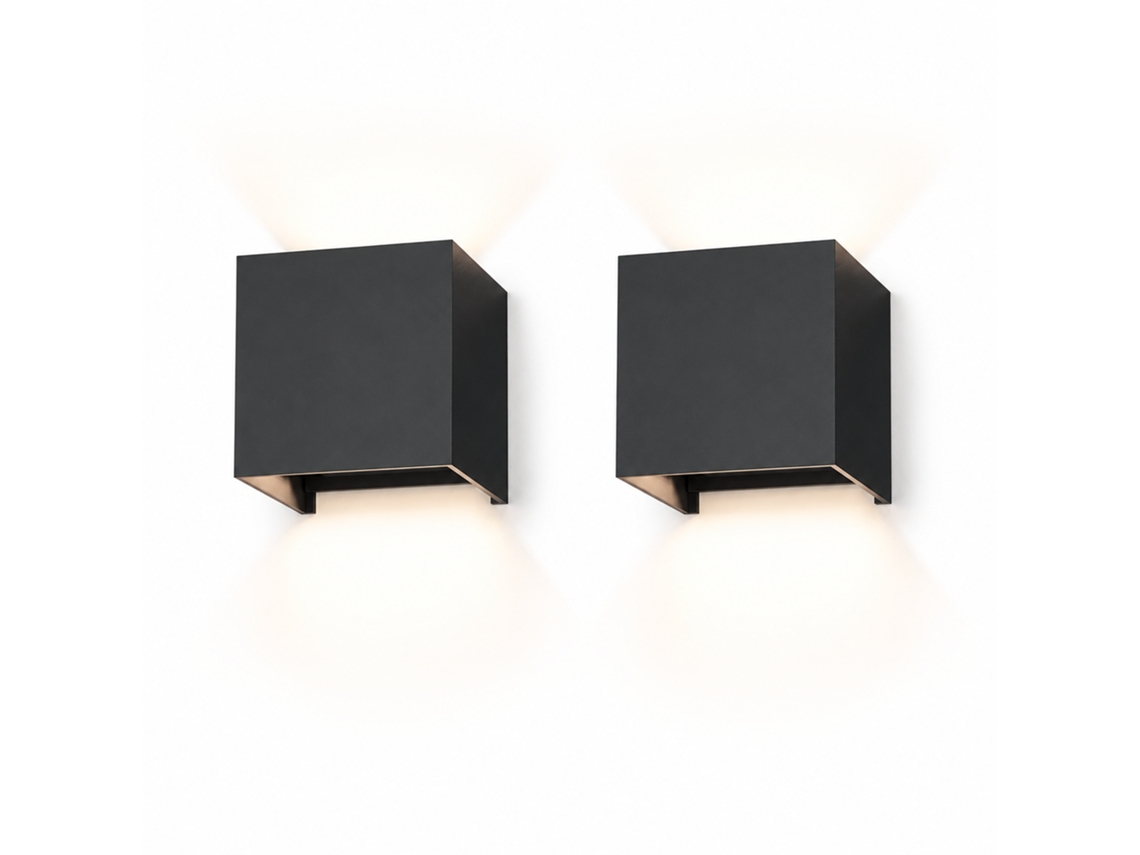 Aplique de Parede PIBAOGU Asled 360 (branco)