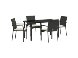 Conjunto de Móveis de Jardim 7 Pcs HARLANV1