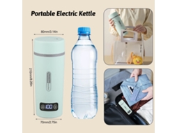 Nova Line chaleira Elétrica Portátil 350ml Anti vazamento 4 Predefinições de Temperatura para Viagem Trabalho