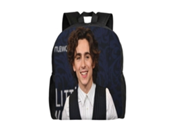 Mochila De Estudante Timothe Chalamet D167, Leve E Durável, À Prova Dágua E Com Alça De Ombro Ajustável M167 Olysi Shop
