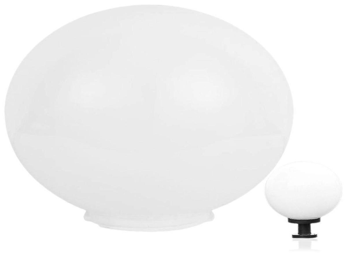 Balão Lurelia Elegante e Criativo Abajur, para Exterior e Jardim, em Acrílico, Branco, 15x15x15 cm