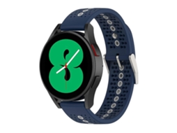 Pulseira De Silicone Respirável Bicolor De 41 Mm Para Samsung Galaxy Watch 3