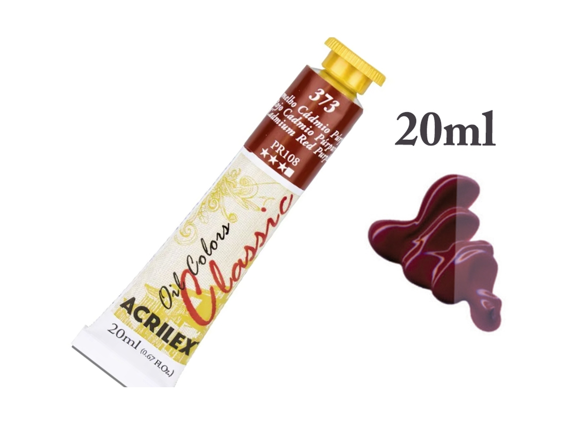 Oil Colors Classic 20ml Verm. Cadmio Purp. 14123373 Acrilex