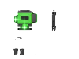 Nível A Laser, Função Vertical E Horizontal, Design Durável, 12 Linha + Tripé + Bolsa De Pano