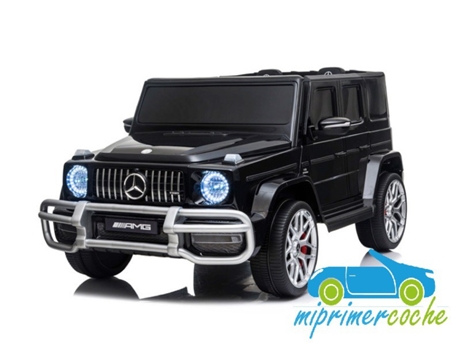 Mercedes G63 24V 4X4 2 Lugares 2.4G: Cor Preto MI PRIMER COCHE