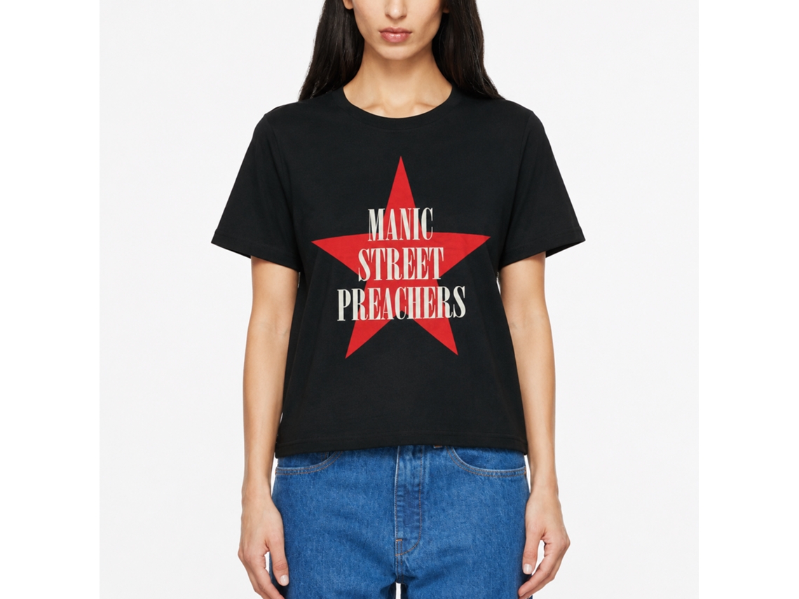 Manic Street Preachers Red Star Logo T-shirt Unisex Adults Size:xxxl
