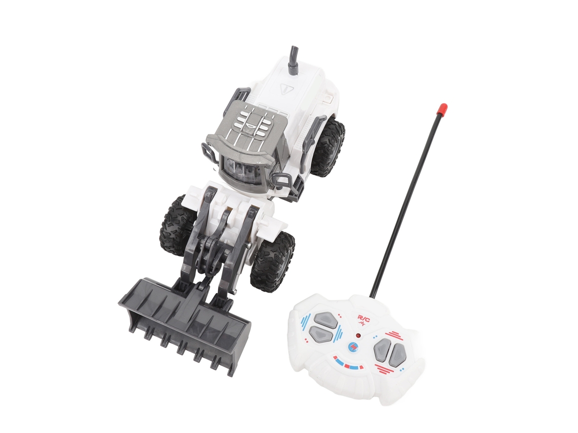 Ats brinquedo de Carregadeira com Controle Remoto para Crianças com Luz e Som, Veículo de Construção Rc para Meninos e Meninas