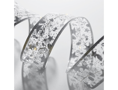 Corda de Luzes de Fita Led para Decorações de Árvores de Natal