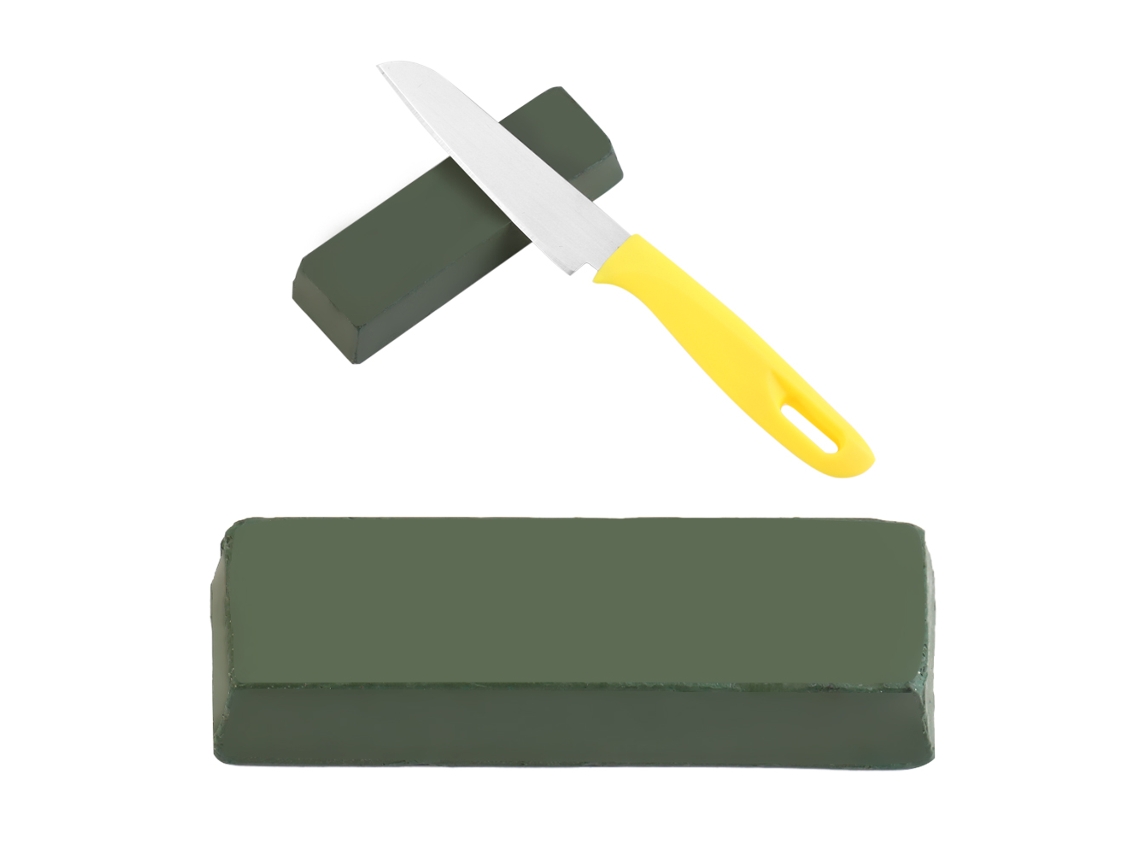 Pasta De Polimento Abrasiva Profissional 1123525mm, Verde Escuro Para Metal