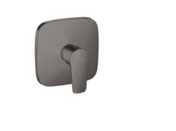 Misturadora de duche monocomando HANSGROHE Talis E de chão, Cor: Preto Escovado