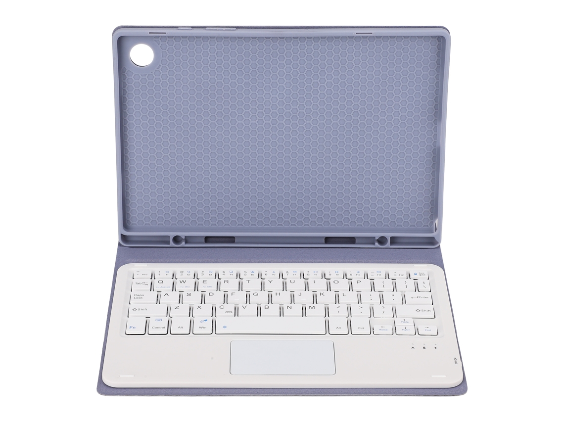 Capa Com Teclado (entrada Estável, Ajuste Preciso) Para Samsung Galaxy Tab A8 De 10,5 Polegadas Modelo 2022 Sm X200/x205 Teclado Sem Fio