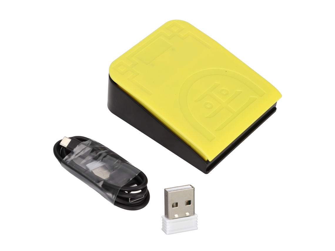 Aetheria pedal de Interruptor de Pé Único com 3 Modos de Conexão Sem Fio 2.4g Usb Alto Sensibilidade Ergonomic
