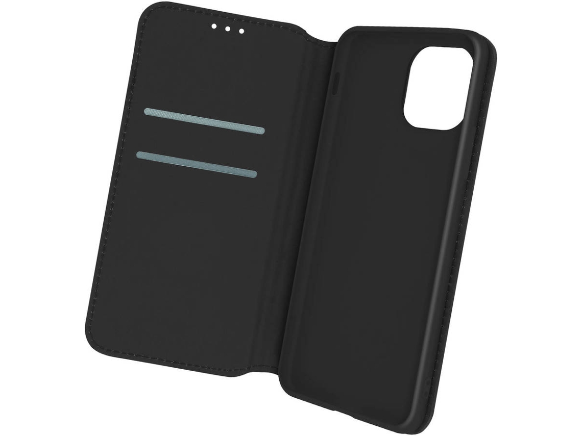 Capa iPhone 12 Mini AVIZAR FOLIO-ELEC-BK-12MI Livro Preto