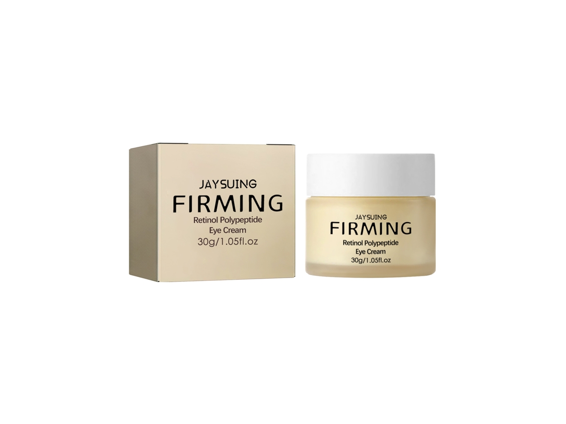 Creme De Olhos Jaysuing Retinol Peptídeo Hidrata Reduz Olheiras Incháculos Linhas Finais Repara