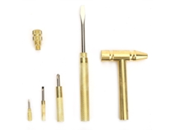Kit de Ferramentas 6 em 1 Multifunção Prata de Cobre