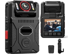 Câmera Corporal M7 Pro 4k com Gps e Gravador de 128 Gb SFUSHOS