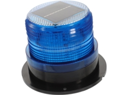 Luzes Estroboscópicas De Led Para Segurança Caminhões E Carros Bombeiros Com Base Magnética, Cor Azul, Materiais Abs E