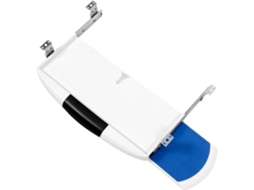 Bandeja De Teclado Ergonômica Dupla Camada Hemobllo Com Trilho Deslizante Para Gaveta, Em Abs E Ferro, Para Escritório