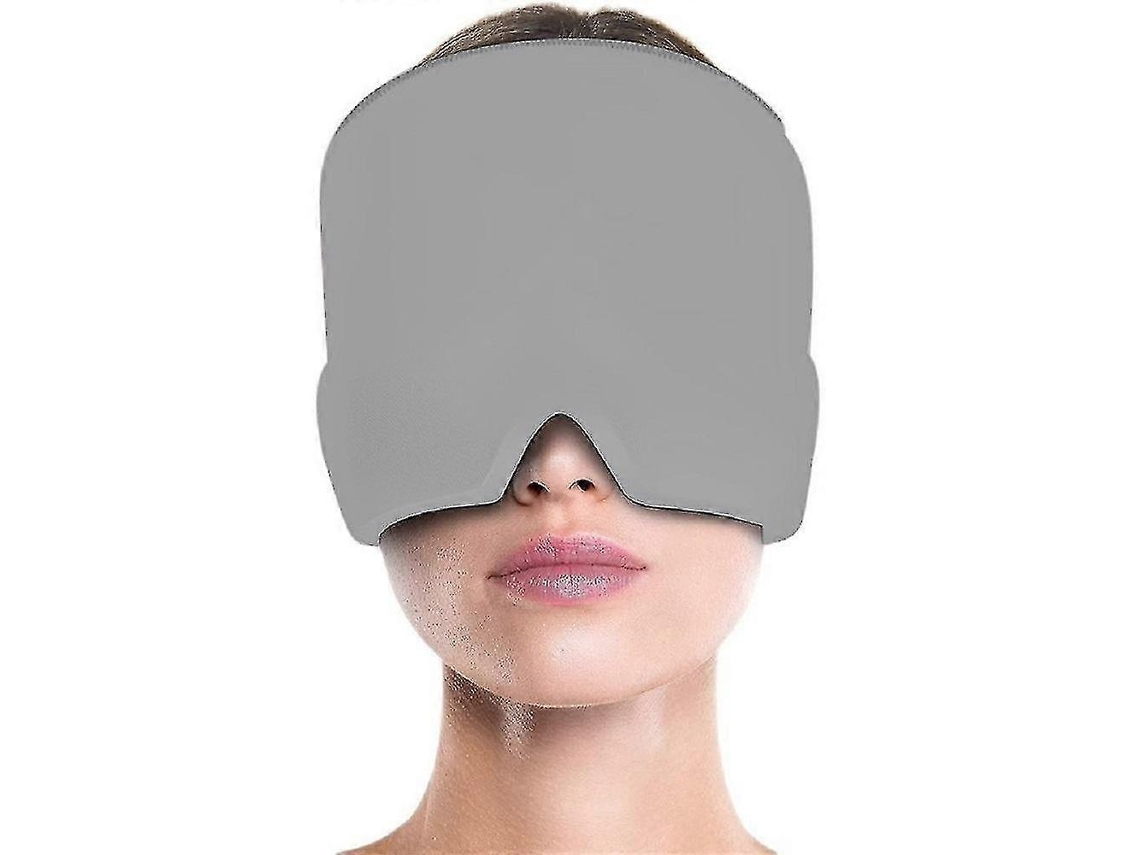 Touca de Gelo para Enxaqueca e Dor de Cabeça, Terapia Quente e Fria AQUAFORGE