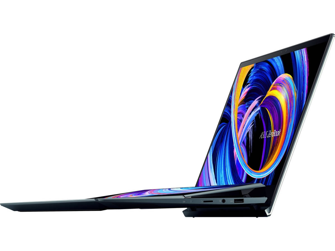 Portátil ASUS Zenbook Duo UX482EG-71DM5AB1 (14'' - Intel Core i7-1165G7 - RAM: 16 GB - 1 TB SSD - NVIDIA GeForce MX450)