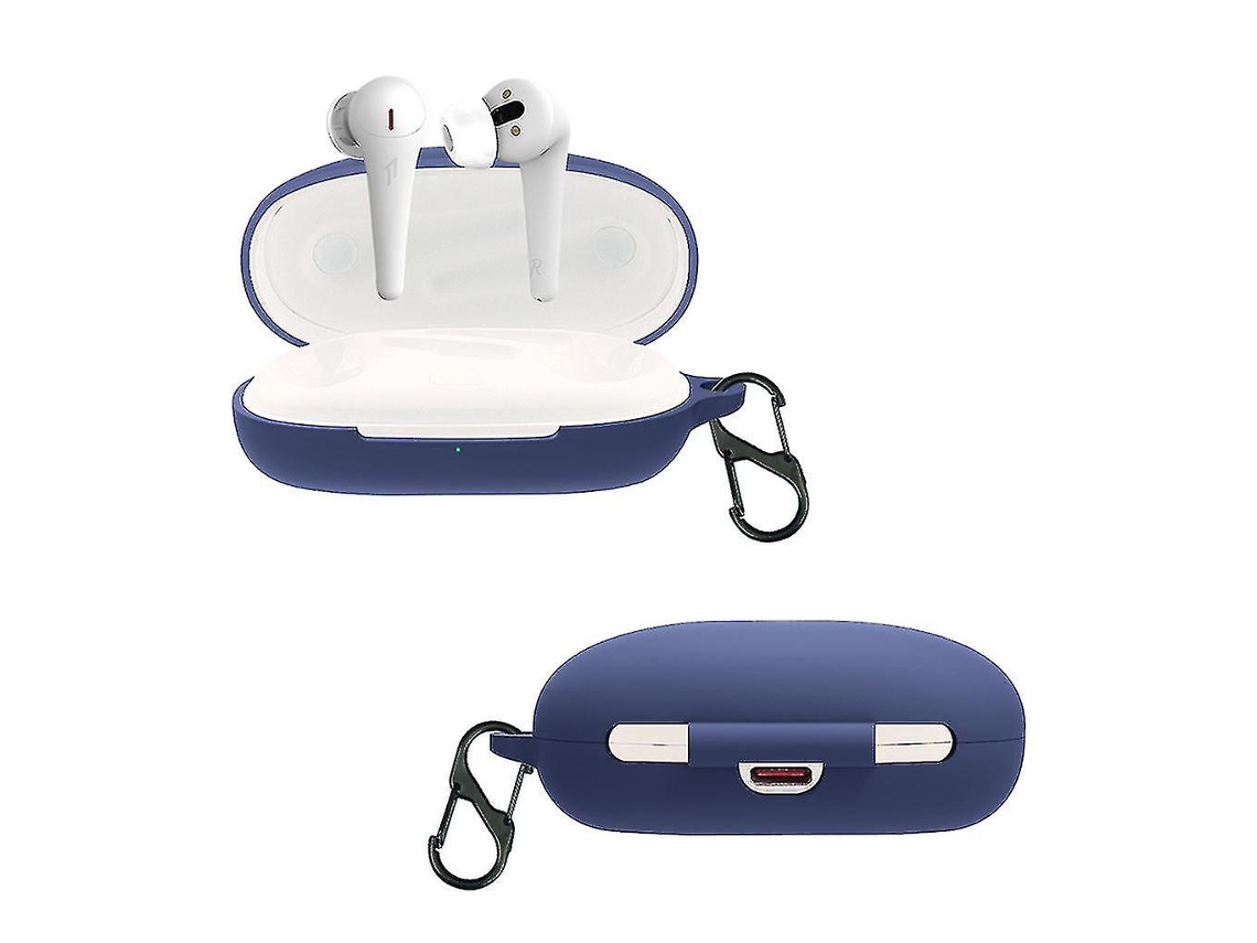 Capa Protetora De Silicone Com Revestimento Antiqueda Para Fones De Ouvido Sem Fio 1more Comfobuds Pro Compatíveis Com Bluetooth Ly Ebike