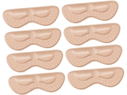 Adesivos Autoadesivos Para Salto Alto Feminino, Esponja De Alta Elasticidade, Bege, Respiráveis E Antiderrapantes Para