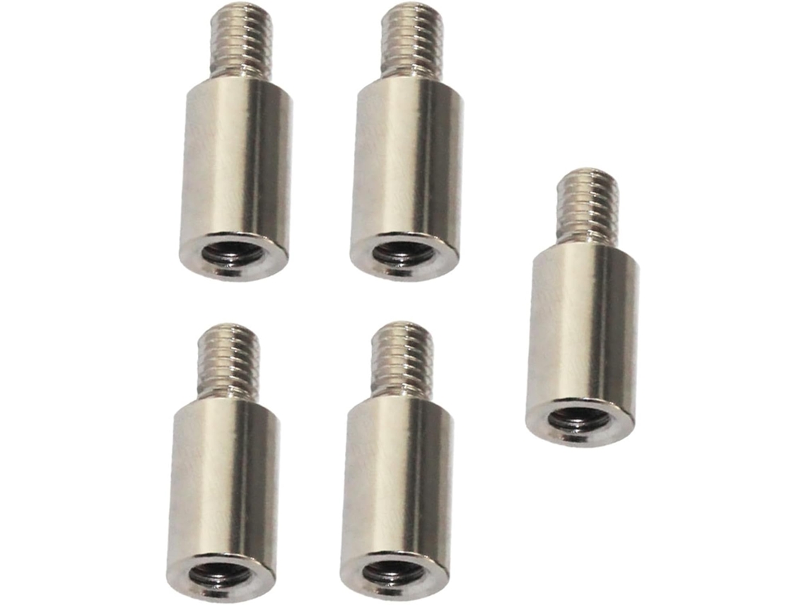 Poteaux D'extension Accessoire Pratique Et Solide Lote De 5 Argenté De 1 - 5 Cm Para Álbum De Fotos