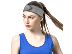 2026 3pcs Cinta de Pelo Ajustable Con Velcro Protectora de Pelo Tela Gris 62x8.5cm 20g/unidad