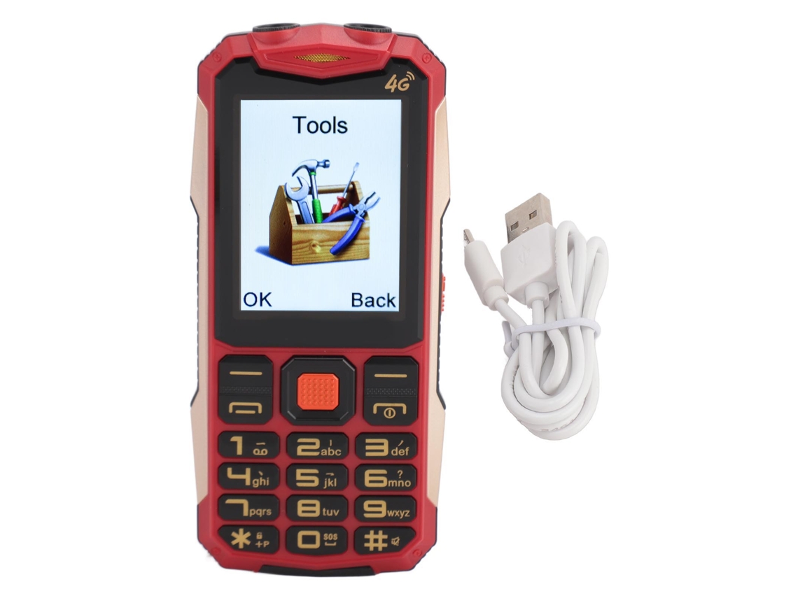 Telefone Móvel Idoso LAXISCREED 4800mah Duplo Chip