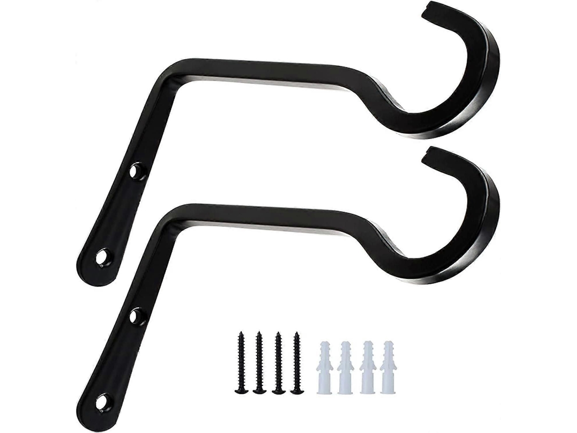 Suporte De Parede Para Vasos De Plantas, De Metal Resistente, Adequado Para Cestos De Flores, 6 Polegadas.-zscy