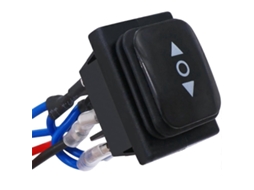 Interruptor De Controle Momentâneo À Prova D'água Com Inversão Polaridade Para Atuador Motor, Interruptor Basculante De 6 Pinos E 3 Posições
