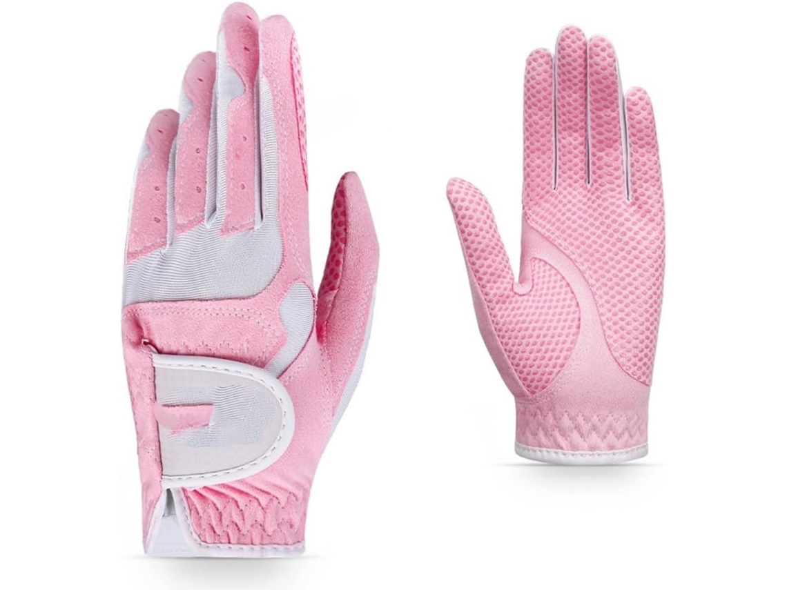 Luvas de Golfe Femininas, Luvas Esportivas, para a Mão Esquerda e Direita, Altamente Respiráveis, com Proteção