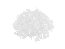 Conjunto de 100 Clips de Enxertia de Plástico para Plantas Mudas Frutas Legumes Jardim S/MARCA