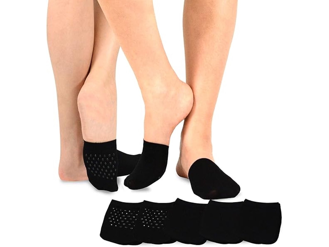 Conjunto de 5 Meias de Ioga Femininas Algodão Finas AQUAFORGE