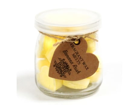 6 Frascos de Cera de Soja Banana Rush 501G