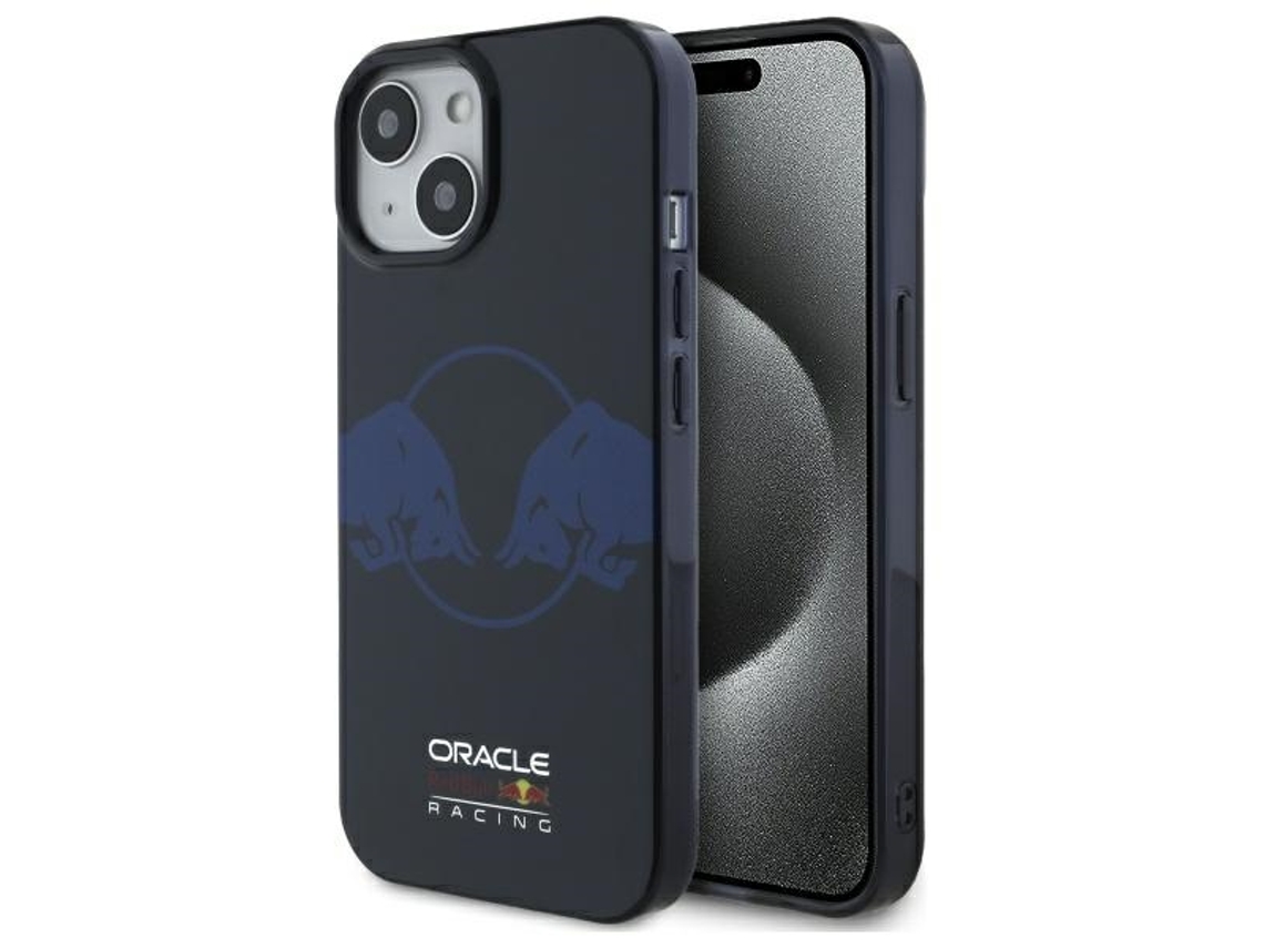 Capa Magnética Red Bull Para Iphone 15 6.1 Hardcase Dois Bulls Para Magsafe