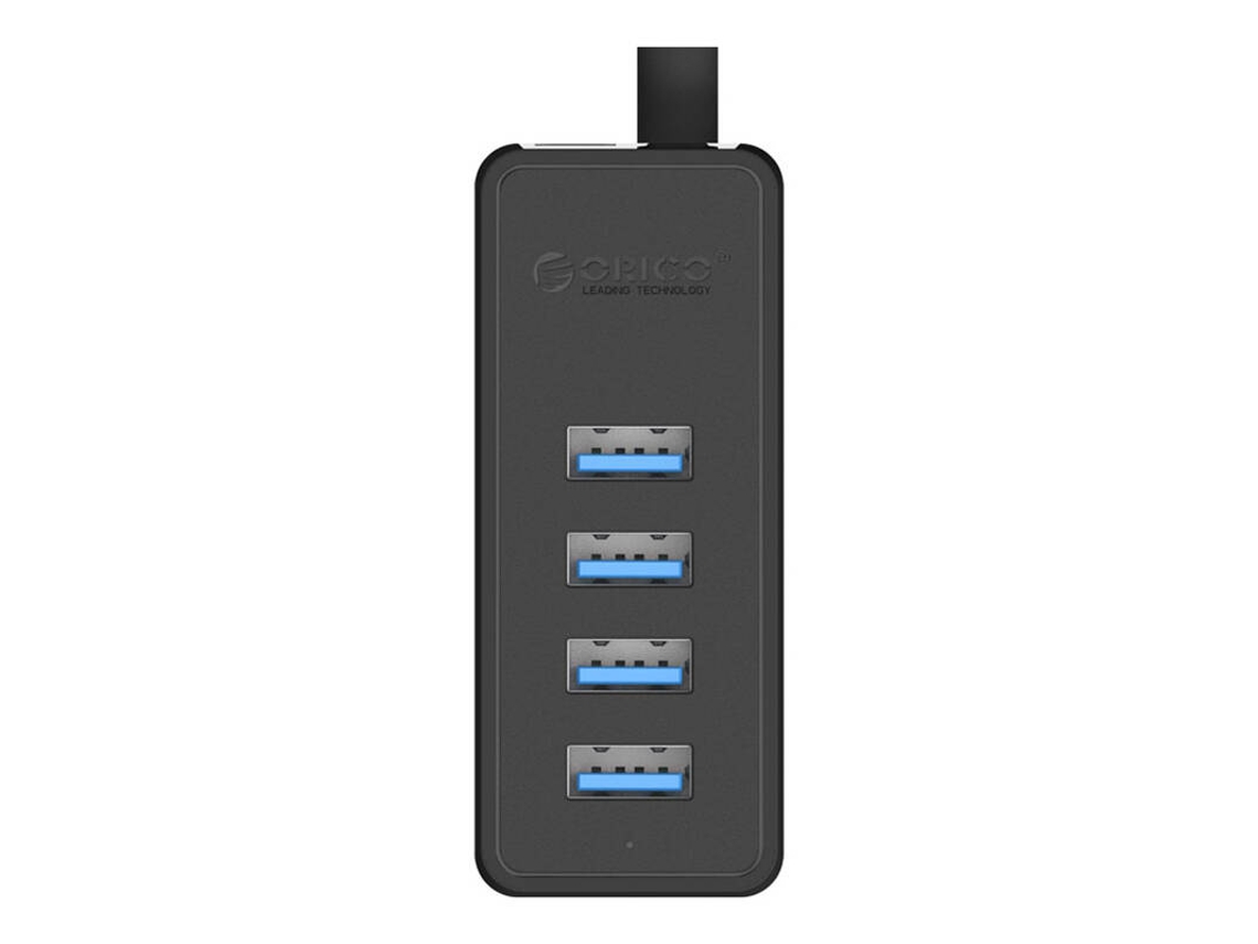 Hub USB 3.0 Orico com 4 portas e adaptador conversor multifuncional para computador
