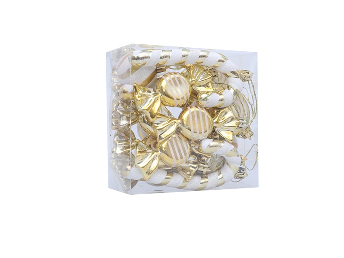 Bolas Decorativas De Natal - Dourado