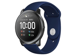 Pulseira De Substituição Com Fivela Reversa De Silicone Para Xiaomi Haylou Solar (azul Royal)
