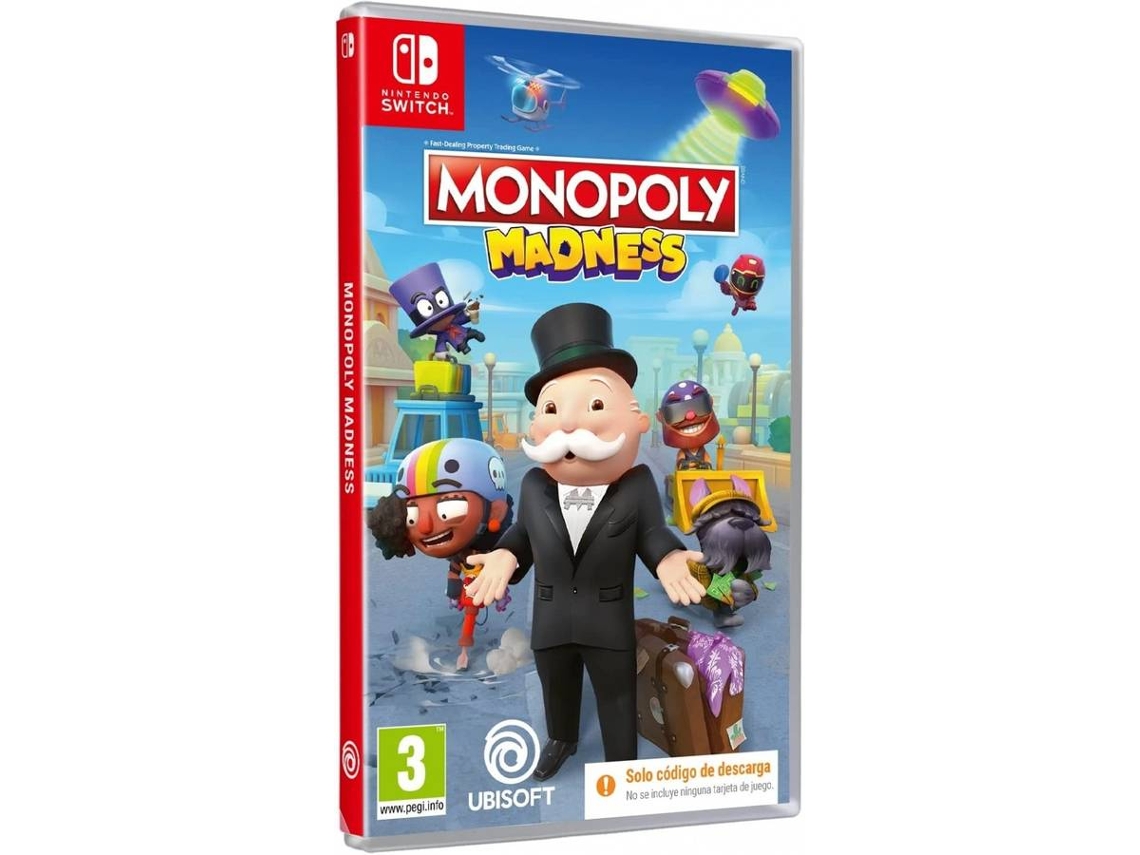 Jogo Nintendo Switch Monopoly Madness (Código de Descarga na Caixa)